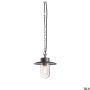 SLV MOLAT 1000821 Závesná lampa 1x60W/E27 IP44