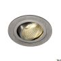 SLV NEW TRIA 1 SET 113906 Vstavané downlight svetlo 1x8W/LED 3000K 700LM IP20