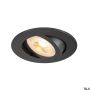 SLV NEW TRIA 1007369 Vstavané downlight svetlo 1x10W/GU10 IP20