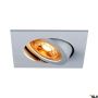 SLV NEW TRIA 1007371 Vstavané downlight svetlo 1x10W/GU10 IP20