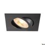 SLV NEW TRIA 1007372 Vstavané downlight svetlo 1x10W/GU10 IP20