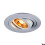 SLV NEW TRIA 1007374 Vstavané downlight svetlo 1x10W/GU10 IP20