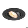 SLV NEW TRIA 1007375 Vstavané downlight svetlo 1x10W/GU10 IP20