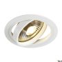 SLV NEW TRIA 113540 Vstavané downlight svetlo 1x75W/GU10/ES111 IP20
