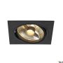 SLV NEW TRIA 113830 Vstavané downlight svetlo 1x75W/GU10/ES111 IP20
