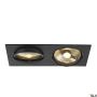 SLV NEW TRIA 113840 Vstavané downlight svetlo 2x75W/GU10/ES111 IP20