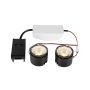 SLV NEW TRIA® 1008006 Vstavané downlight svetlo 2x13.6W/LED 3000K 1280lm