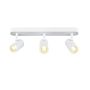 SLV NOBLO® 1008705 Bodové svetlo 3x22W/LED 2000K-3000K 10lm|1360lm
