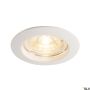 SLV PIKA 1000714 Vstavané downlight svetlo 1x50W/GU10 IP20