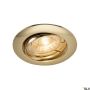 SLV PIKA 1000720 Vstavané downlight svetlo 1x50W/GU10 IP20
