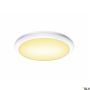 SLV RUBA 1005089 Stropné svetidlo 1x12W/LED 3000/4000K 1100LM IP65