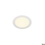 SLV SENSER 1003009 Vstavané downlight svetlo 1xLED 3000K 860LM IP20