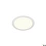SLV SENSER 1004696 Vstavané downlight svetlo 1xLED 4000K 1300LM IP20