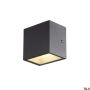 SLV SITRA 1002032 Stena svietidlo 2x11W/LED 3000/4000K 1100/1270LM IP44