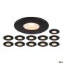 SLV UNIVERSAL DOWNLIGHT 1007271 Vstavané downlight svetlo 1x8W/LED 2700K|3000K|4000K|6500K 560lm|610lm|680lm|640lm ip20_ip65