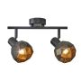 Italux Harley SPL-3480-2-GR-GD Bodové svetlo 2x40W/E14 IP20