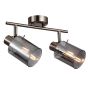 Italux Sardo SPL-5581-2-SC-SG Bodové svetlo 2x40W/E14 IP20