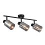 Italux Sardo SPL-5581-3-BK-SG Bodové svetlo 3x40W/E14 IP20