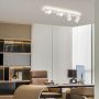 Light Prestige Parma LP-0612/4C WH Bodové svetlo 4x50W/GU10 3000K|4000K|6000K IP20