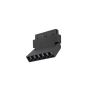 Italux Magnetic Norman TRM-79392-6W-4K-BK Koľajnicový reflektor 6x6W/LED 4000K 540lm IP20