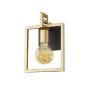 Italux PRIMERO WL-44003-1-BK-GD Stena svietidlo 1x60W/E27 IP20