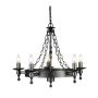 Elstead Lighting WARWICK WR5-GRAPHITE Žiarovka 5x60W/E14