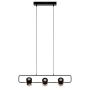 King Home BLINK XCP7598-3 BLACK Závesná lampa 6x3W/LED 3000K 1440LM IP20