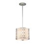 Elstead Lighting Ziggy ZIGGY-1P-S-LS Závesná lampa 2x40 W/E14