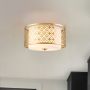 Elstead Lighting Ziggy ZIGGY-F-M-LG Stropné svietidlo 2x60 W/E27