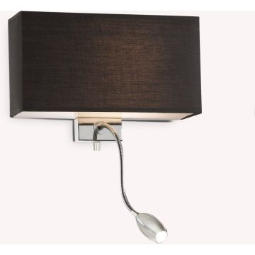 Ideal Lux HOTEL 035956 Stena svietidlo 1x60W/E27+1x1,5W/LED ip20