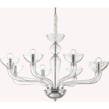 Ideal Lux CASANOVA 044255 Žiarovka 8x40W/E14 ip20