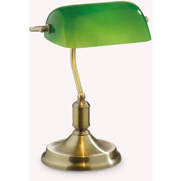 Ideal Lux LAWYER 045030 Stolná lampa 1x60W/E27 ip20