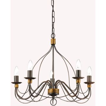Ideal Lux CORTE 057187 Žiarovka 5x40W/E14 ip20