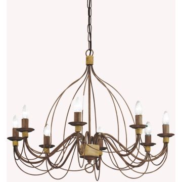 Ideal Lux CORTE 057194 Žiarovka 8x40W/E14 ip20