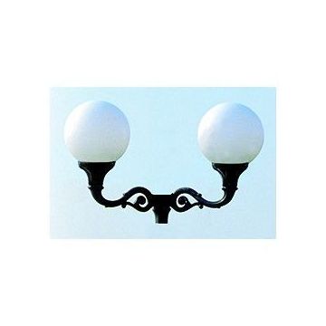 Novolux INDURA GLOBO 057E-G05X1A-02 Svietelná lišta na stĺp 2x105W/E27 IP65