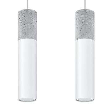 Sollux BORGIO SL.0648 Závesná lampa 2x40W/GU10 IP20