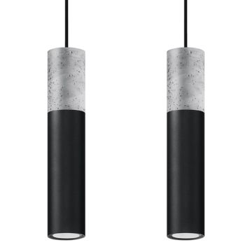 Sollux BORGIO SL.0651 Závesná lampa 2x40W/GU10 IP20