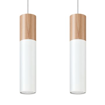 Sollux PABLO SL.0629 Závesná lampa 2x40W/GU10 IP20