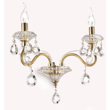 Ideal Lux NEGRESCO 087757 Stena svietidlo 2x28W/E14 ip20