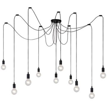 Lucide FIX 08408/10/30 Závesná lampa 10x60w/e27 ip20