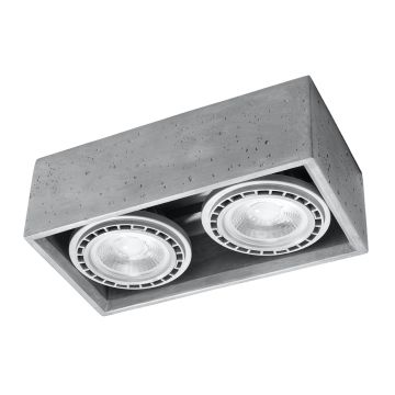 Sollux QUATRO 2 SL.0884 Natáčané downlight svetlo 2x40W/GU10 IP20