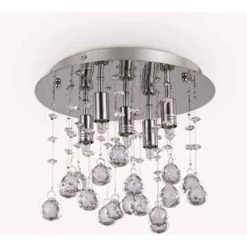 Ideal Lux MOONLIGHT 094649 Stropná lampa 5x40W/G9 ip20