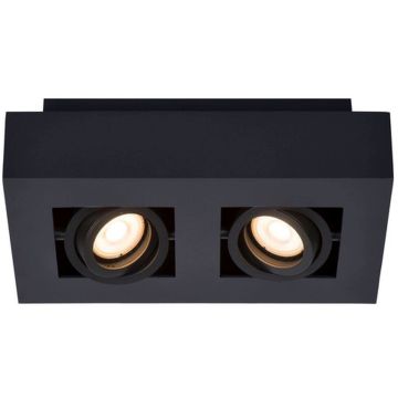 Lucide XIRAX 09119/11/30 Natáčané downlight svetlo 2x5w/gu10 2200k 320lm ip20