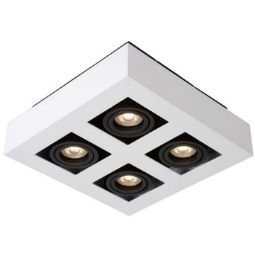 Lucide XIRAX 09119/21/31 Natáčané downlight svetlo 4x5w/gu10 2200k 320lm ip20