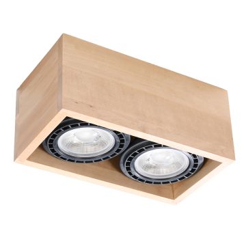 Sollux QUATRO 2 SL.0916 Stropné svietidlo 2x40W/GU10 IP20