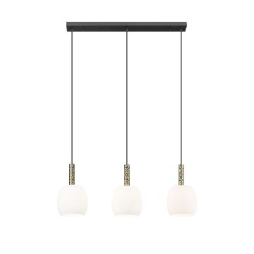 Zuma Line CALVO P0076-03Q-P7AA Závesná lampa 3x28W/G9 IP20