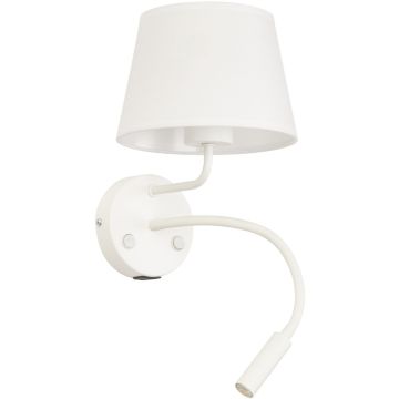 TK Lighting MAJA 10204 Stena svietidlo 1x15W/E27+1x8W/G9 IP20
