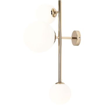 Aldex DIONE 1092Y30 Stena svietidlo 2x40W/E14+1x60W/E27