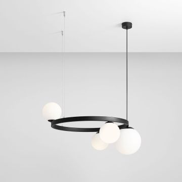 Aldex GARDA 1099L1_R Závesná lampa 3x40W/E14+1x60W/E27