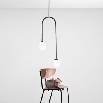 Aldex NAVE 1088PL_H1 Stropná lampa 2x40W/E14